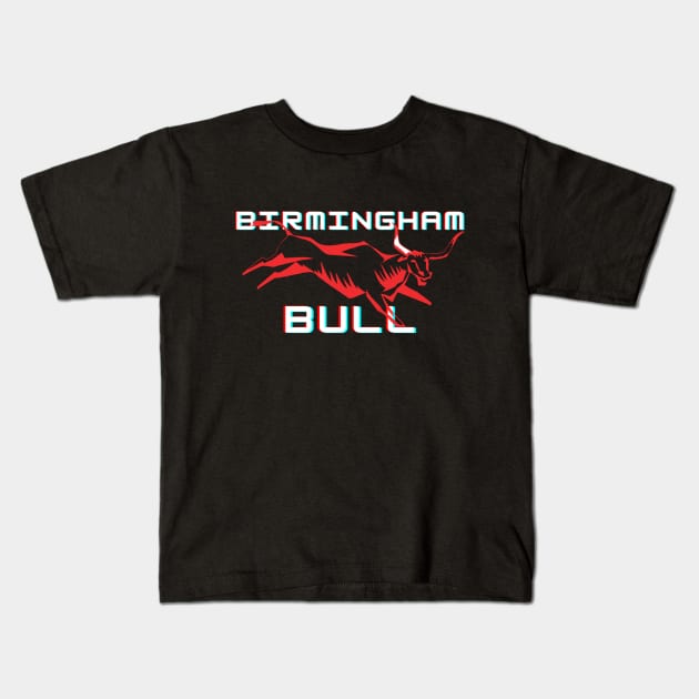 birmingham bull Kids T-Shirt by modo store